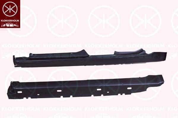 Ремчастина Металева Передня Ліва Renault Megane 2003-2006, 764613466R, 7751473719