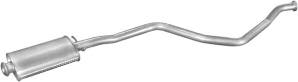 Глушник Посередені Peugeot 405 1987-1996, 172184, 172866, 172891