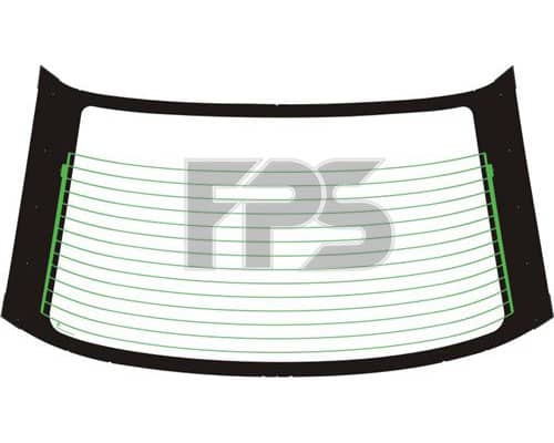 Скло Автомобільне(заднє) З Підігрівом Mazda 323 1995-1998