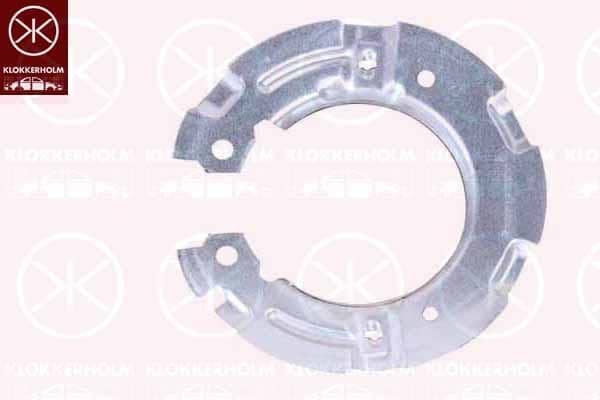 Захист Гальмівного Диска Задній Правий BMW 1 2004-2011, 34 21 6 762 859, 34216771429