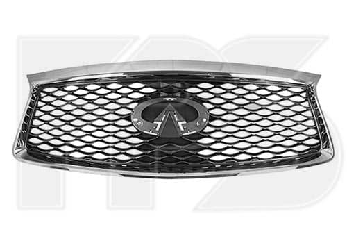 Решітка Пластикова Передня Права Infiniti QX60 2016-2021