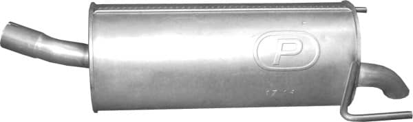 Глушник Задній Opel Astra 2003-2014, 13158999, 5852307