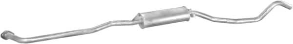 Глушник Посередені Opel Ascona 1981-1988, 852179, 90128440, 90169931