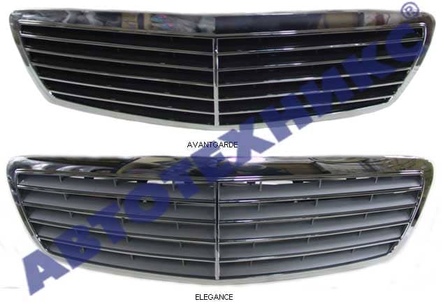 Решітка Пластикова Передня Права Mercedes-Benz E-Class 2002-2006