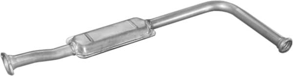 Глушник Посередені Renault Clio 1991-1998, 7700803757, 7700844883, 7700845641