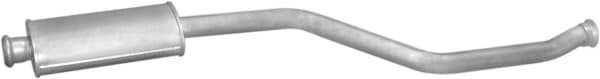 Глушник Посередені Citroen Xsara 1997-2006, 1717.K6