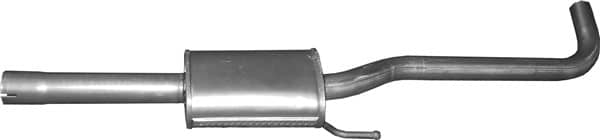 Глушник Посередені Hyundai i30 2012-2016, 28600-A6080, 28650-A6050, 28650-A6080