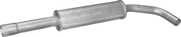 Глушник Посередені Volkswagen Lupo 1998-2005, 6X0253209B, 6X0253209F