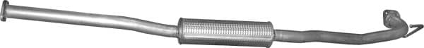Глушник Посередені Nissan X-Trail 2001-2007, 203008H300, 203008H310, 203008H31A
