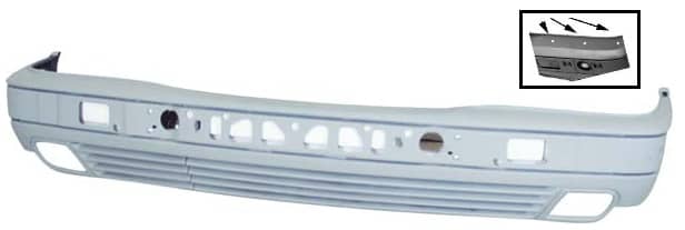 Бампер Передній Правий Mercedes-Benz E-Class 1995-1999, 210 880 3470, 210 880 5870, A 210 880 3470, A 210 880 5870