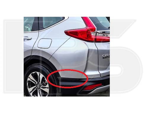 Полоска Пластикова Задня Права Honda CRV 2017-2020