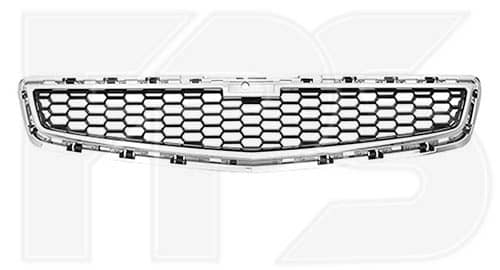 Решітка Пластикова Передня Права Chevrolet Malibu 2012-2015