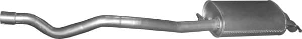 Глушник Задній Volkswagen Transporter 2003-2009, 7J0253609F, 7J0253609L, 7J0253609N, 7J0253609S