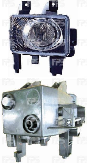Фара Протитуманна Передня Права Opel Astra 2003-2014, 1710367, 1710369, 24462134, 6710040, 6710054