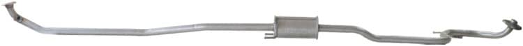 Глушник Посередені Toyota Yaris 2006-2011, 174100Q020, 174100Q021, 174100Q022, 174100Q030, 174100Q031