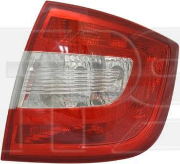 Ліхтар Задній Задній Лівий Skoda Rapid 2012-2019, 5JH945095, 5JH945111
