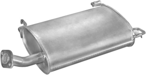 Глушник Задній Nissan Primera 1996-1999, 20100-3J400, 201006F500, 201007J800, 201007J800KE, 201009F500, 201009F500KE, B010M-3J400, B010M-3J400CB