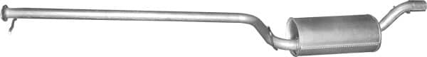 Глушник Посередені Ford Focus 1998-2004, 1118203, 1133076, 1133105, 1336989, 1459361