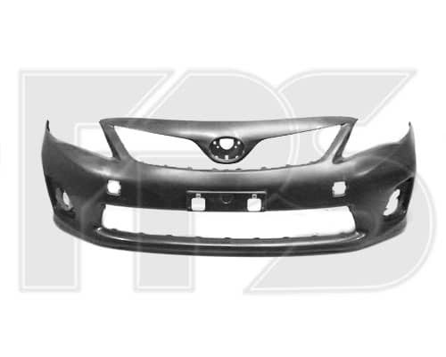 Бампер Передній Правий Toyota Corolla 2010-2013