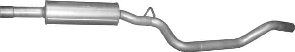 Глушник Посередені Volkswagen Passat 2005-2010, 3C0253209D, 3C0253209E, 3C0253209H