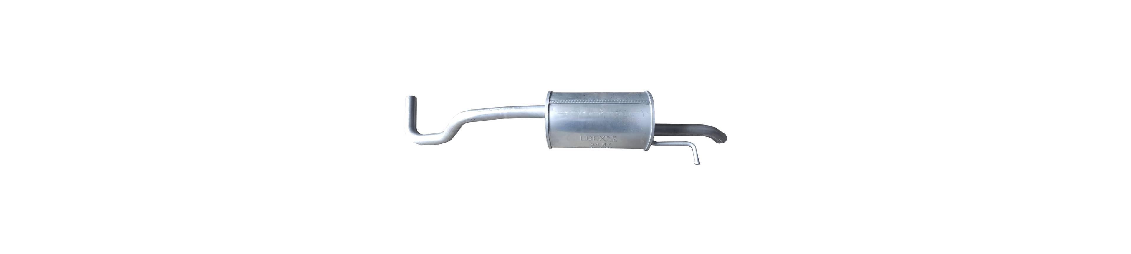 Глушник Задній Skoda Roomster 2007-2010, 6Q7253609, 6Q7253609E, 6Q7253609K