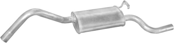 Глушник Задній Ford Courier 1989-1996, 5028005, 6558671, 6612993, 7228682