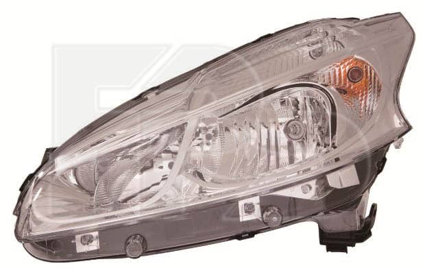 Фара Передня Передня Ліва Peugeot 208 2012-2019, 1685351580, 9802221880