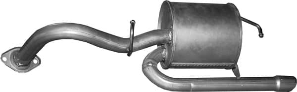 Глушник Задній Toyota Yaris 2006-2011, 174300Y010