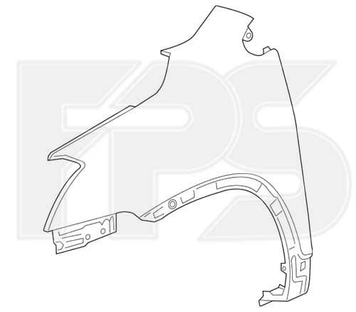 Крило BUICK ENCORE 2016-2020
