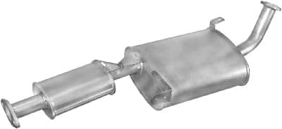 Глушник Посередені Ford Maverick 1993-1999, 1953186, 1956100, 1960321, 201000F000, 201000F050, 201007F050