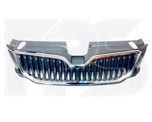 Решітка Пластикова Передня Права Skoda Octavia 2013-2017