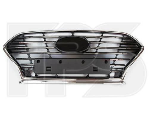 Решітка Пластикова Передня Права Hyundai Sonata 2017-2019