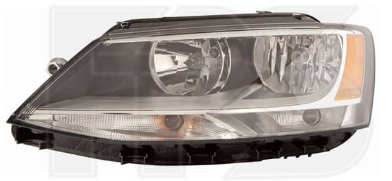 Фара Передня Передня Ліва Volkswagen Jetta 2010-2014, 5C7941005