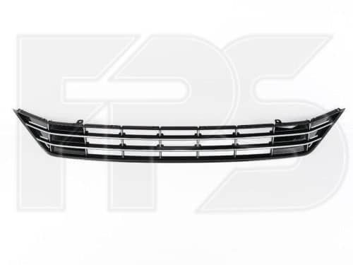 Решітка Бампера Передня Права Volkswagen Passat 2015-2019