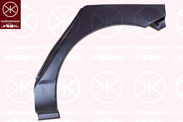 Ремчастина Металева Задня Ліва Toyota Corolla 2002-2004