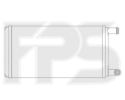 Радіатор Пічки Mercedes-Benz 207-410 1977-1995, 0018357601, 0018357604, 0028356201, A0018357601, A0018357604, A0028356201