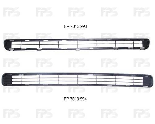 Решітка Пластикова Передня Права Toyota RAV4 2006-2010, 53113 42040