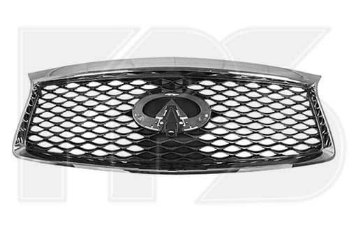 Решітка Пластикова Передня Права Infiniti QX60 2016-2021