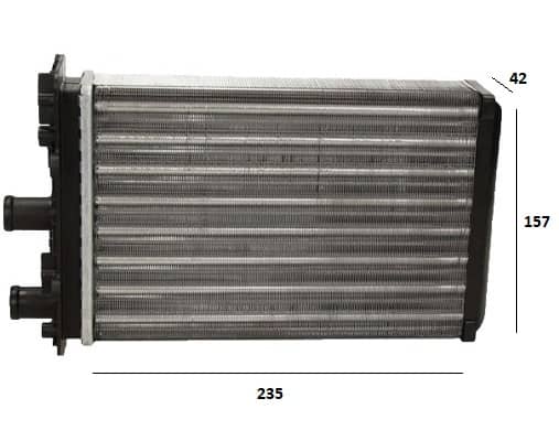 Радіатор Пічки Volkswagen Transporter 1990-2003, 701819032, 701820032