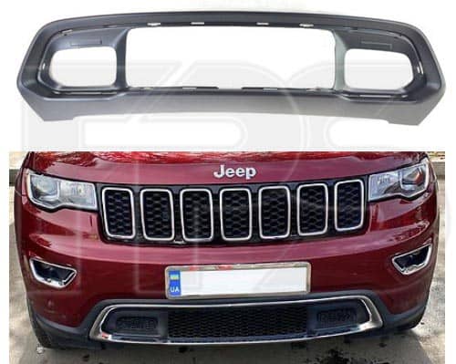 Решітка Пластикова Передня Права Jeep Grand Cherokee 2016-2021