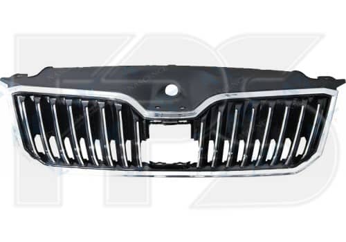 Решітка Пластикова Передня Права Skoda Superb 2015-2019