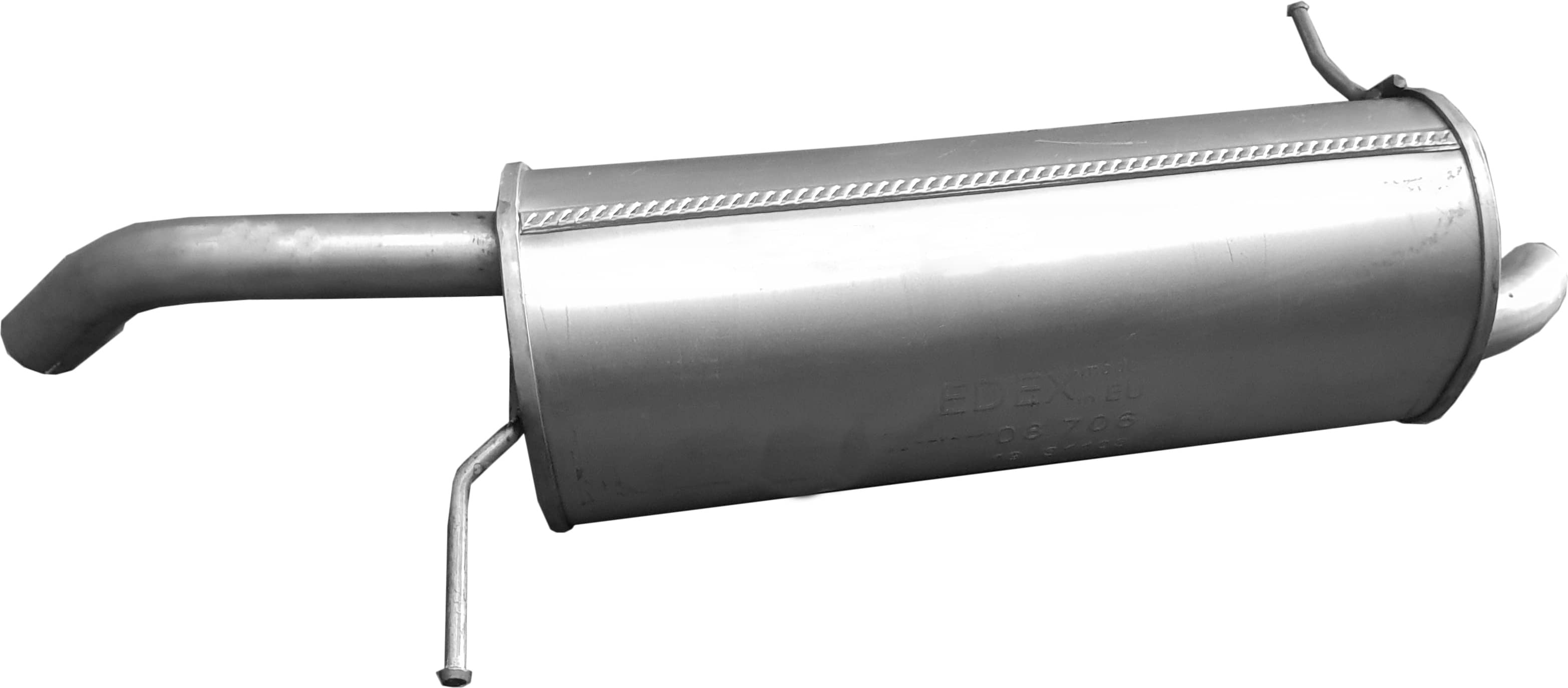 Глушник Задній Ford Fiesta 2009-2013, 1521746, 1540179, 1556631, 1580172, 1673791, 1804962, 1806567, 1907949, 8V515K244AA, 8V515K244AB, 8V515K244AC, 8V515K244GA, 8V515K244GB, 9V215K244GA, 9V215K244GB, 9V215K244GC, 9V215K244GD, 9V215K244LA