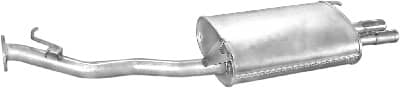 Глушник Задній Honda Accord 1993-1995, 18030SM4930, 18030SN7930, 18307SM4934, 18307SM4935, GEX-33561, WDE-100190