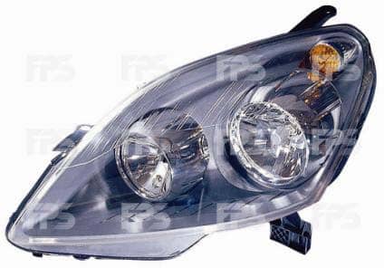 Фара Передня Передня Ліва Opel Zafira 2005-2014, 1216571, 1216669, 93190408