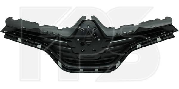 Решітка Пластикова Передня Права Renault Captur 2013-2017