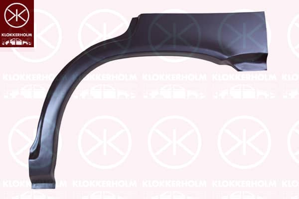 Ремчастина Металева Задня Права Daewoo Espero 1995-1999