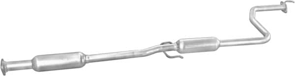 Глушник Посередені Honda Civic 1988-1991, 18220-SH3-G03, 18220-SH3-G04