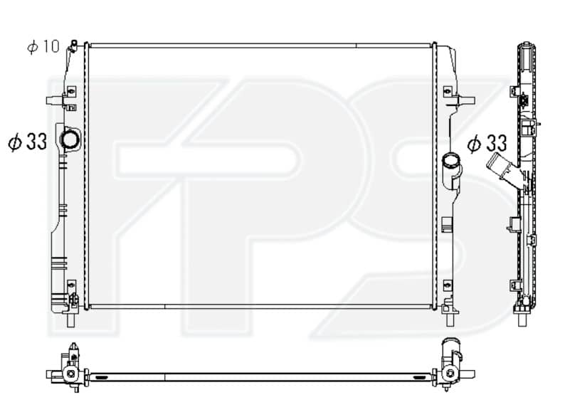 Радіатор Охолодження Mazda CX-50 2022+, PX8E15200A
