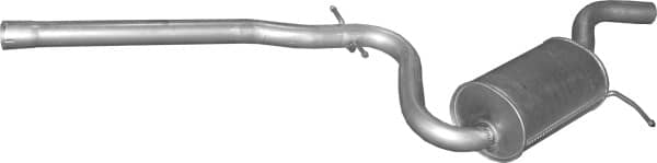 Глушник Посередені Skoda Octavia 2005-2009, 1K025309Q