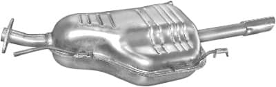 Глушник Задній Opel Astra 1998-2009, 13158593, 13183195, 24422993, 24423002, 5852058, 5852068, 5852098, 5852102, 5852401, 5852457, 90530887, 90573470